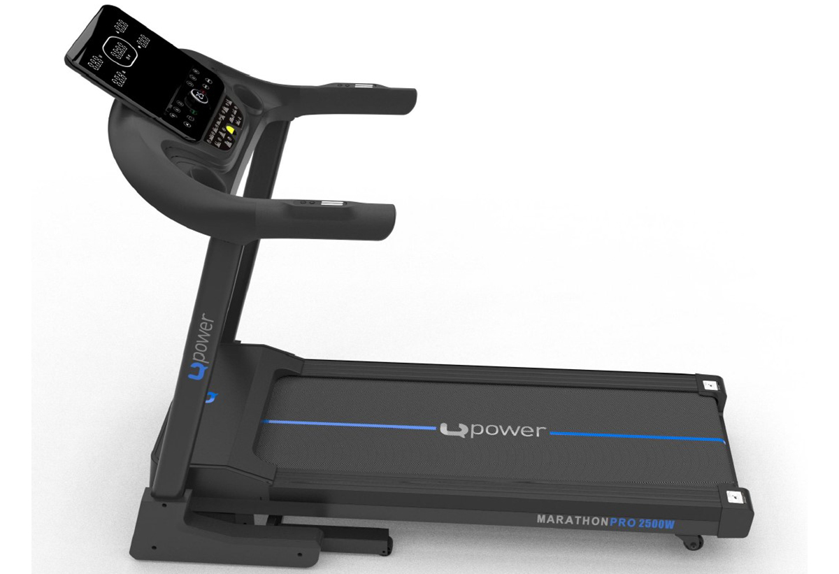 Ο ηλεκτρικός διάδρομος από πλάγια όψη.